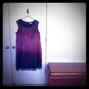Studio One New York Black and Pink Dress